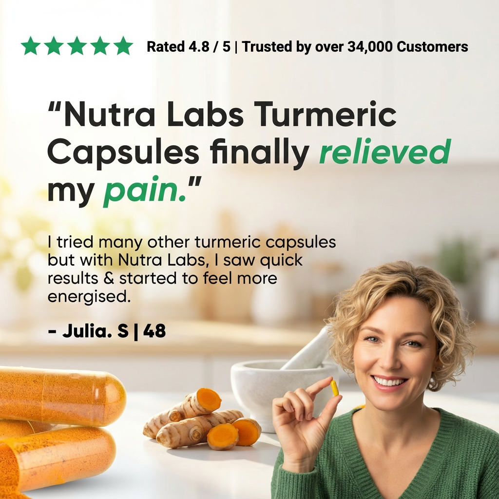 Nutra Labs™ Turmeric Curcumin (1,000 mg)
