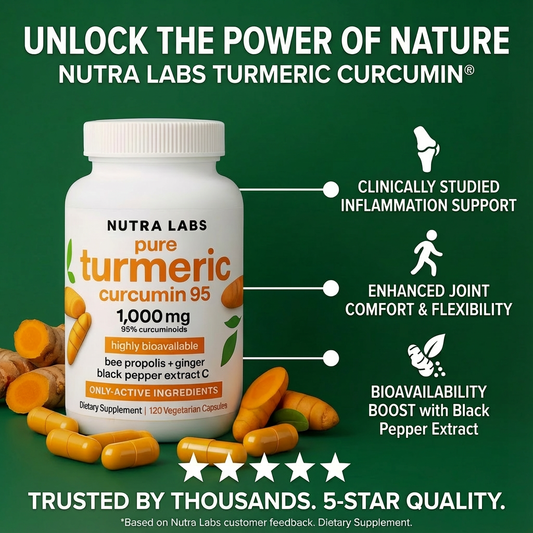 Nutra Labs™ Turmeric Curcumin (1,000 mg)