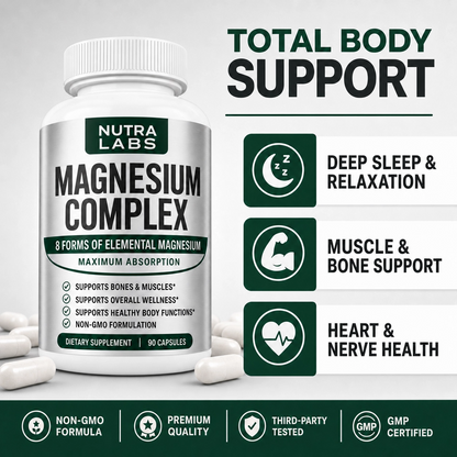 Nutra Labs™ 8-in 1 Magnesium Complex