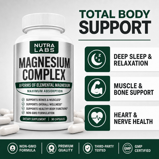 Nutra Labs™ 8-in 1 Magnesium Complex