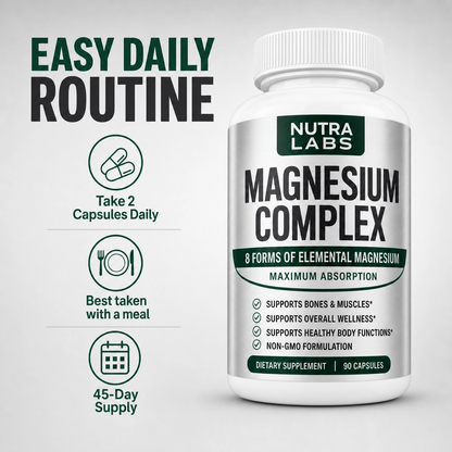Nutra Labs™ 8-in 1 Magnesium Complex