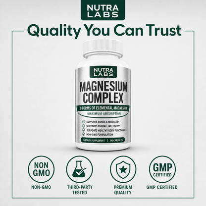 Nutra Labs™ 8-in 1 Magnesium Complex