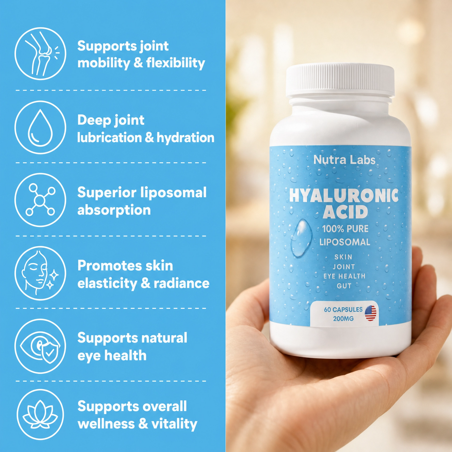 Nutra Labs Liposomal Hyaluronic Acid