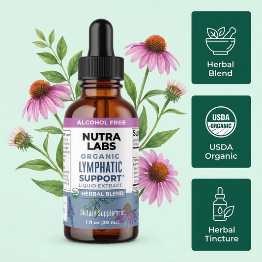 Nutra Labs™ Organic Lymphatic Support Herbal Blend