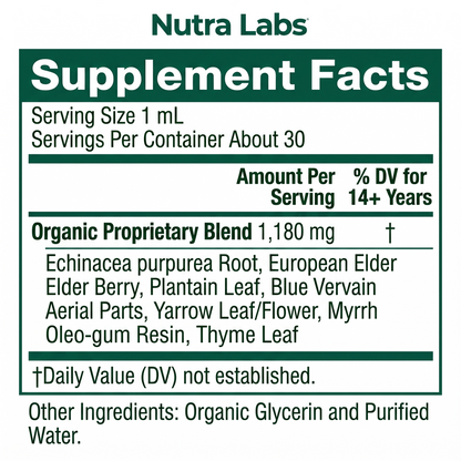 Nutra Labs™ Organic Lymphatic Support Herbal Blend